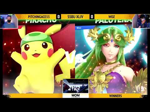 SSBU - 4o4 Ultimate Weekly XLIV - PitchingAce33 (Pikachu) vs Woz (Palutena) - Winners Round 2