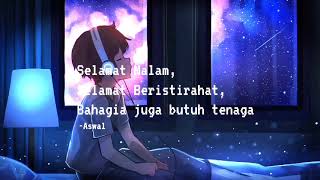 Download lagu Story Wa Anime quote 30 detik selamat malam mp3