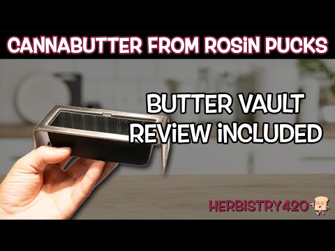 Rosin Puck Cannabutter Recipe — 5 Steps With POT by Noids