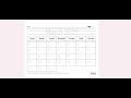 Starfall Calendar March 2026