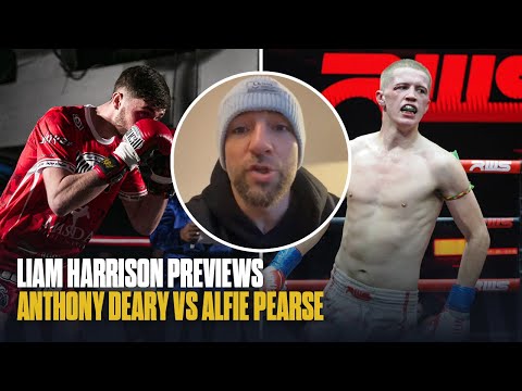 Liam Harrison Previews Anthony Deary vs Alfie Pearse | MASDA Fight Night