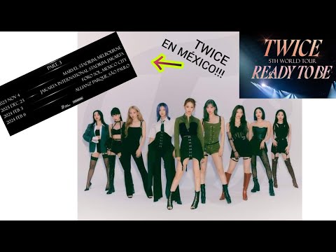TWICE VENDRÁ A MÉXICO EN 2024!!!