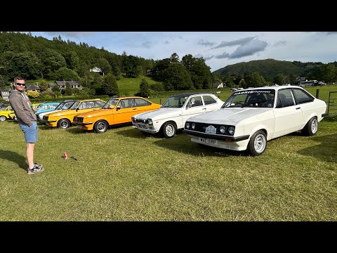 Mit meinem Ford Mk2 Escort RS2000 zur Lakes Tour (Freitag) 2025