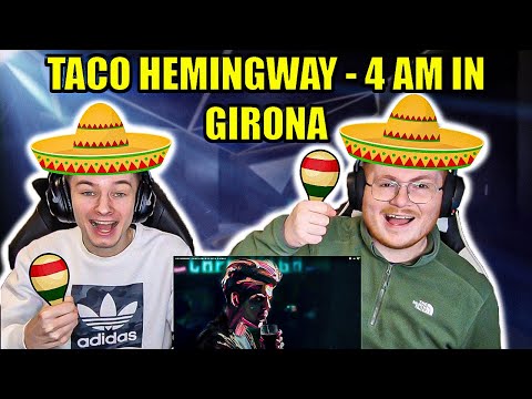 TACO RAPPING IN ENGLISH?!?!? TACO HEMINGWAY - 4 AM IN GIRONA - ENGLISH AND POLISH REACTION