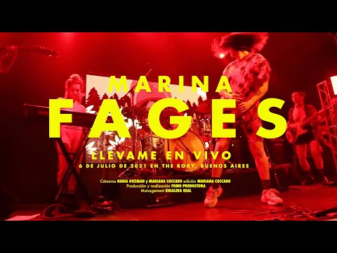 Marina Fages - Llevame en vivo