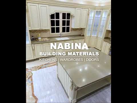 Crack painted kitchen - NABINA BUILDING MATERIALS QATAR