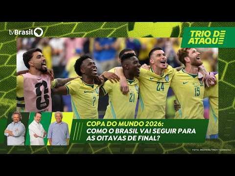 Trio de Ataque | Como o Brasil vai seguir para as oitavas de final da Copa do Mundo?
