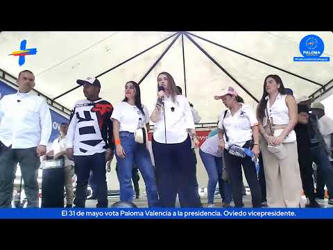 Paloma Valencia en Vivo desde Andes, Antioquia