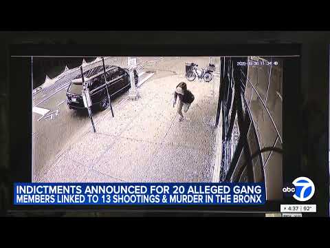 Alleged Bronx gang members indicted on shooting, murder charges