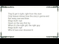 Chad Brock - Bingo Bull's-Eye Lyrics