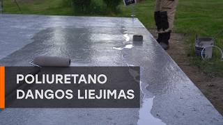 Poliuretano liejamos grindys