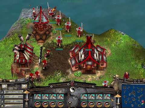 Battle Realms: Snake Island (Famine Mode)