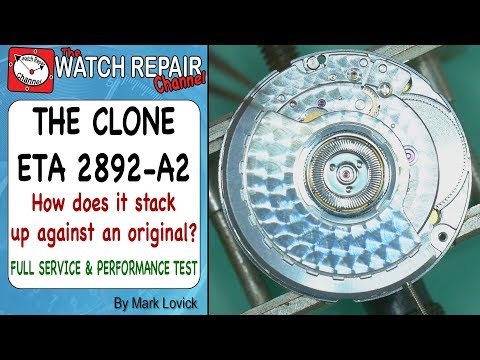 Chinese eta 2892-A2 Clone - Service and Review - Seagull ST1812