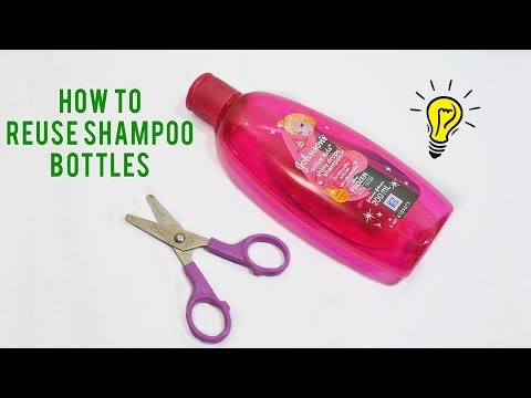 Best Reuse Idea How To Recycle Shampoo Bottle At Home