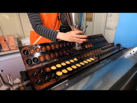 We Tried Japan’s Most Addictive Street Dessert – Japanese Sponge Cake + Hokkaido Ice Cream