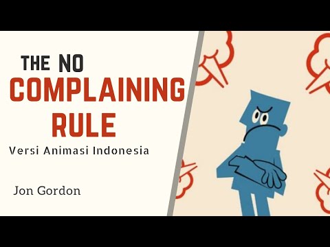 Yuk, Berhenti Mengeluh! | The No Complaining Rule