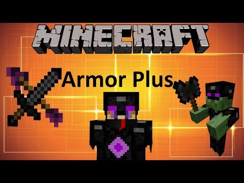 ARMOR PLUS MOD - MINECRAFT 1.11.2 (MOD SHOWCASE)