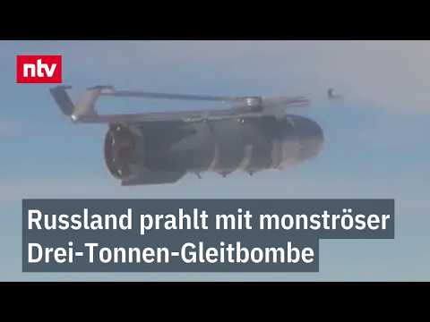 Video Thumbnail: Weiterentwicklung aus den 40ern: Die FAB-3000 kann mit einem Umrüst-Kit zur Gleitbombe werden | ntv