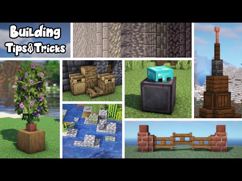 100+ Minecraft Building Tips and Tricks!