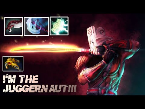 [Dota 2 Juggernaut Highlights] Madness Omnislash Unreal Damage Highlights Play