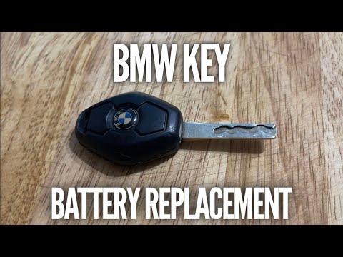 How to change a BMW diamond key battery. E46 E39 X3 X5 Z4