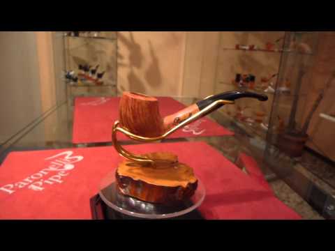 Brand new briar pipe PARONELLI bent featherweight handmade -  eBay item number: 181916596100
