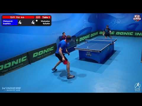19:00 Oleksandr Ivashkin 3-0 Vladyslav Kaluhin  West 3 WIN CUP 08.11.2022 | TABLE TENNIS WINCUP