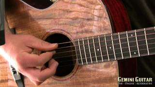 Dark Folk Guitar - Hybrid Picking Technique