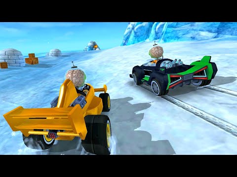 Grand Prix Vs Killawatt Time Trial | Beach Buggy Racing 2014