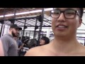 FRANK YANG WORKS OUT SHIRTLESS AT BARBELL BRIGADE (PART 2)