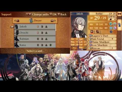 Fire Emblem Fates Birthright — Blind Lunatic Story Run Part 16-2