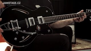 Video thumbnail for Gretsch G5620T-CB Electromatic Center Block / Bigsby / Single Cutaway by Music City CZ