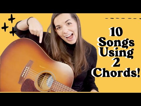 Guitar For Kids - 10 Songs With Only 2 Chords! - Guitar Lessons for Kids and Beginners