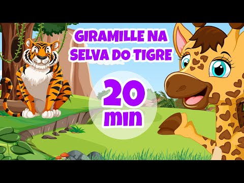 Giramille na Selva do Tigre - 20 min | Desenho Animado Musical