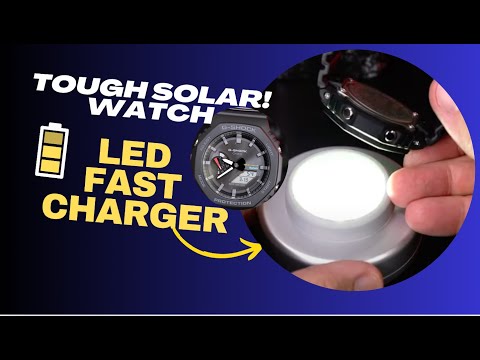 Solar Watch-LED Fast Charger Review