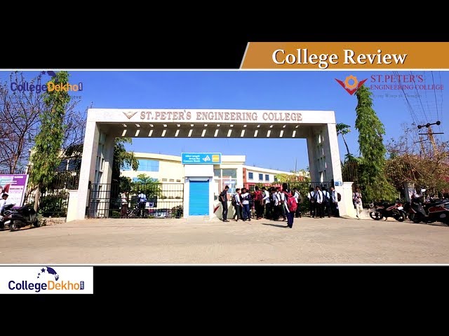 St. Peter's Engineering College, Hyderabad video #1