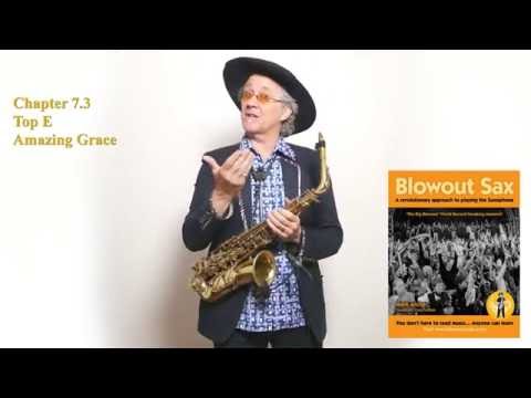 Chapter 7.3 How to play 'Amazing Grace' and the note Top E