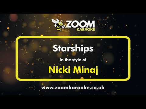 Nicki Minaj - Starships (Explicit Lyrics) - Karaoke Version from Zoom Karaoke