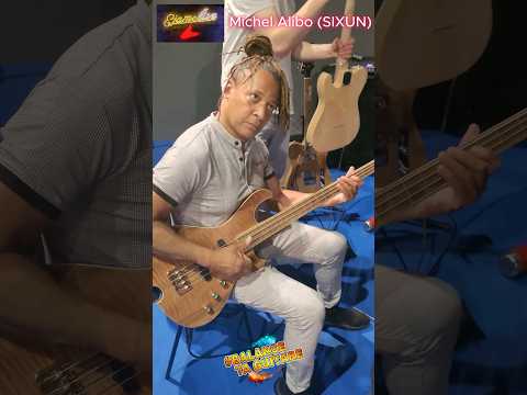 Michel Alibo #sixun donne quelques #basstips pour le #slapbass🔥🙏 #bassist #bassiste @ejamslivz