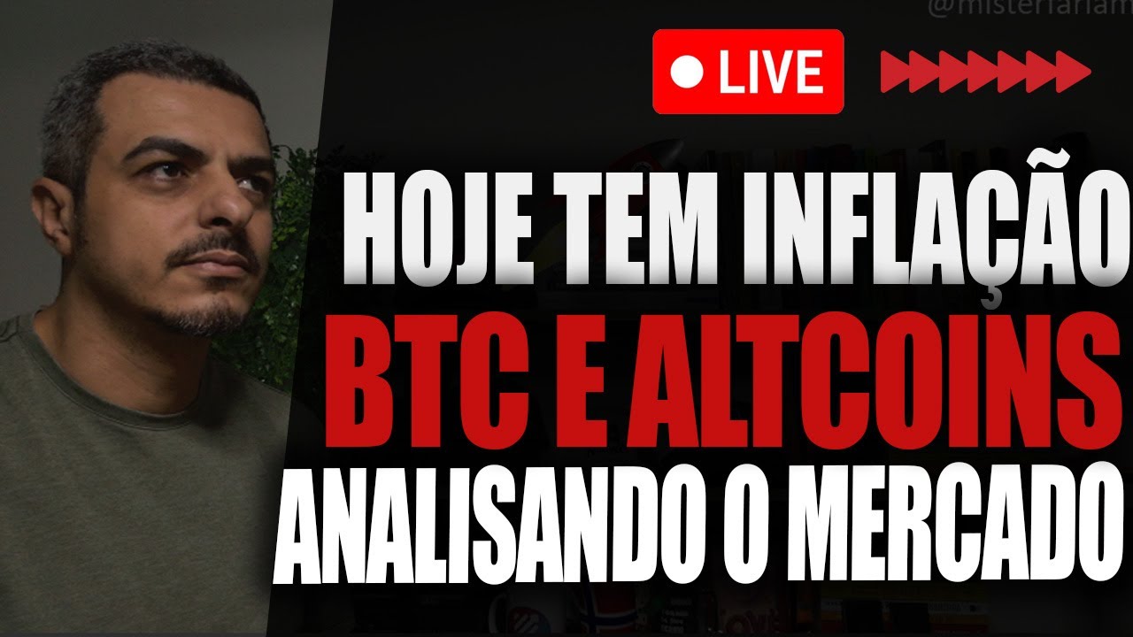 BITCOIN HOJE - MERCADO PARADO AGUARDANDO O PCE - Bitcoin Altscoins e ETFs