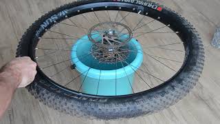 Tubeless Mountain Bike Tyre | Seating a 29+ Tyre Bead