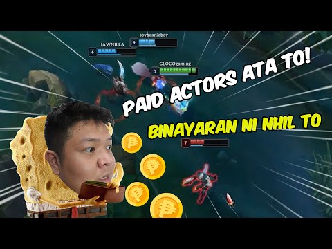 PEENOISE PLAY LEAGUE OF LEGENDS (FILIPINO) #4 - Paid Actors vs PR!