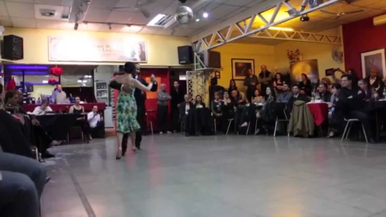 Paulina Cazabon y John Zabala Milonga, Santiago de Chile 2015