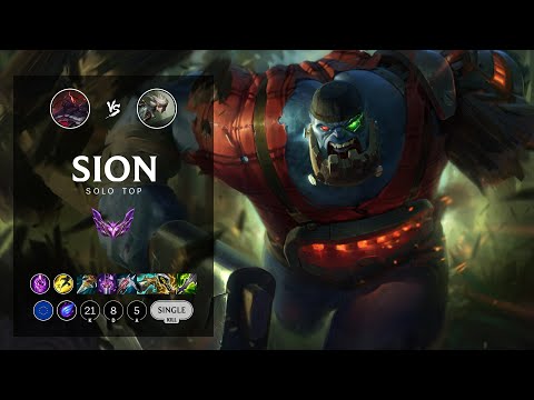 Sion Top vs Camille - EUW Master Patch 12.14