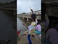 Small Boy Catching The BIG Fish In Rain Fishing Fishingvideos Thoondilulagam Lakefishing
