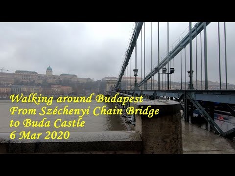 Будапешт. Walking around Budapest. From Széchenyi Chain Bridge to Buda Castle. ORANGE ua