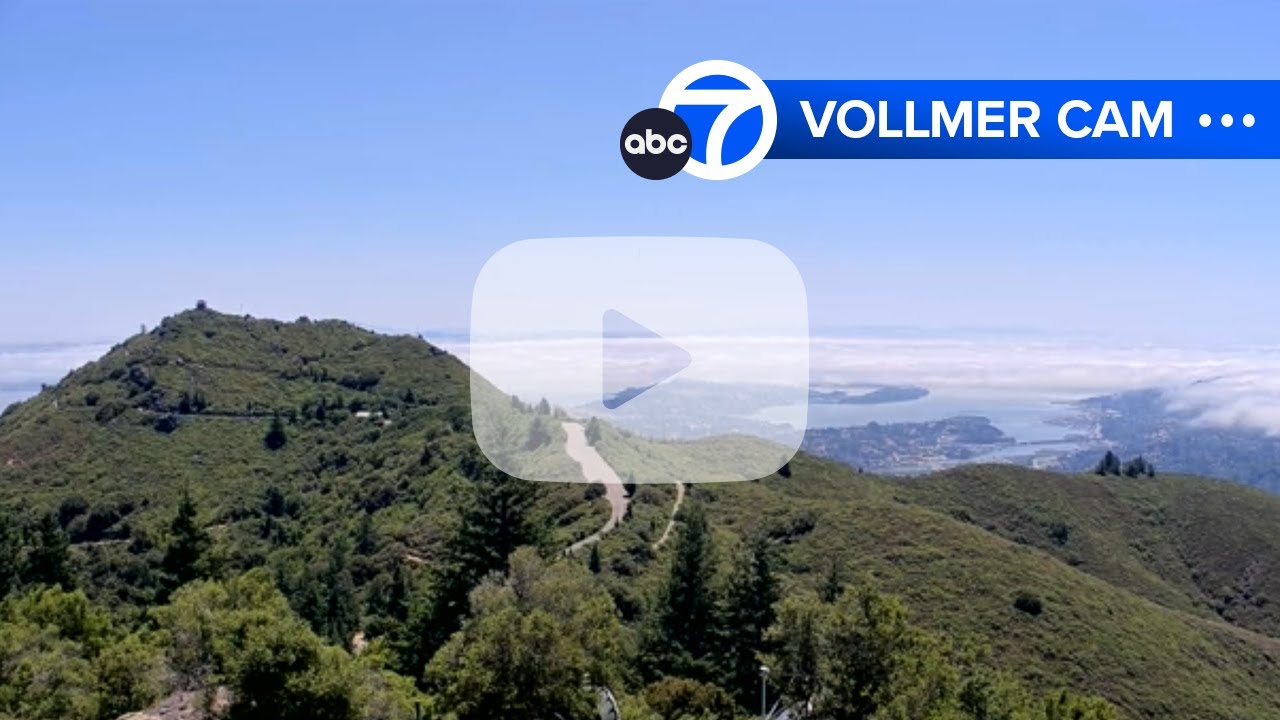 Live webcam view of Vollmer Peak View over San Francisco Bay