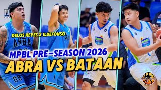 ABRA VS BATAAN | MPBL PRE SEASON 2026 GAME HIGHLIGHTS 