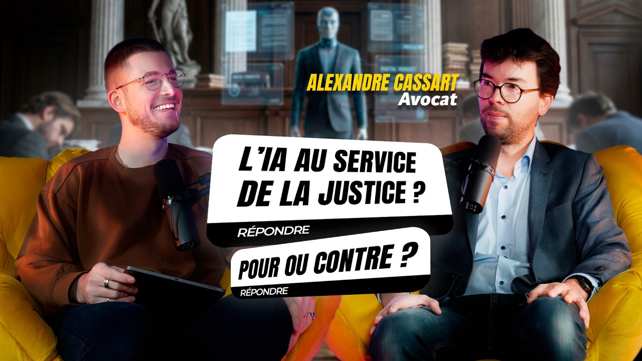 LA JUSTICE AUX MAINS D'UN ROBOT ?!  - LES VOIX DE L'IA