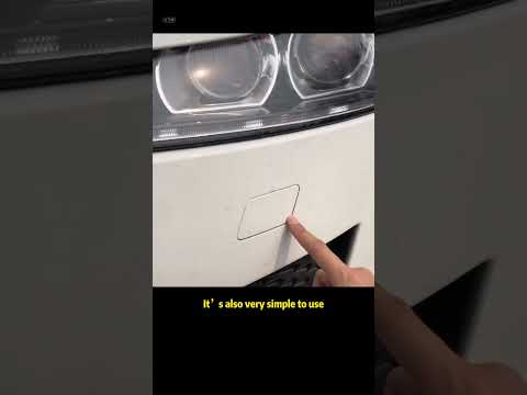Hidden functions of cars: automatic headlight cleaning #tips #automobile
